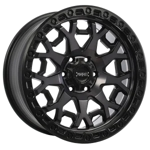 Ruffino Hard – Midnight – Black – 17″x9″ 0mm – Summer Wheels – RUF781701